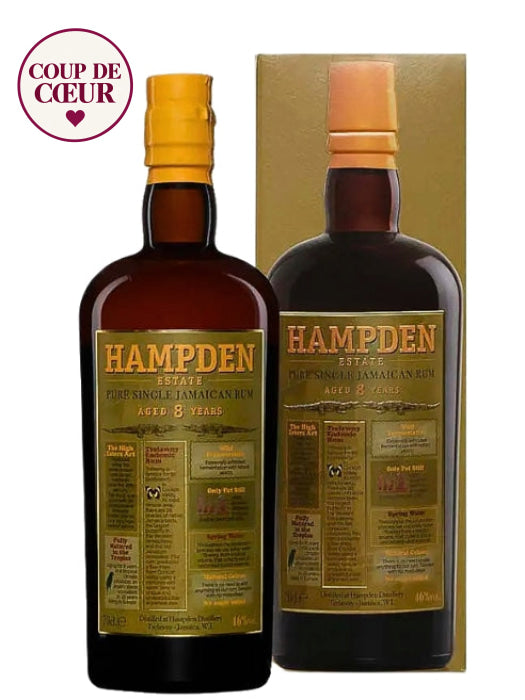 Hampden - Rhum 8 ans