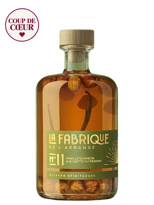La Fabrique de L’Arrangé N°11 - Rhum arrangé Vanille Bourbon & Noisette du Piémont