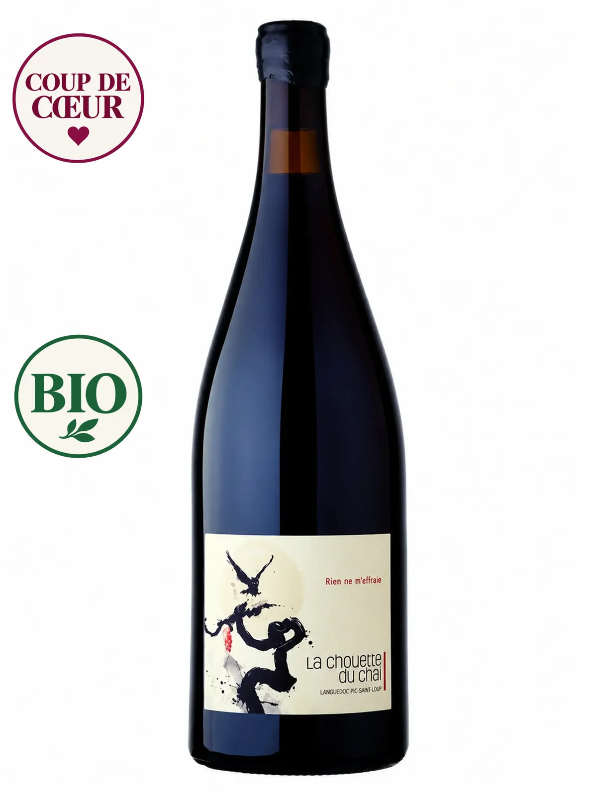 La Chouette du Chai - Pic Saint-Loup - Rien ne m'effraie Magnum