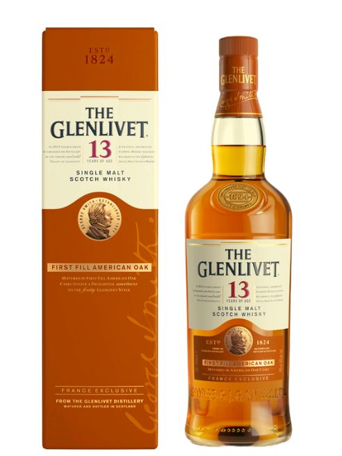 The Glenlivet Whisky 13 years old - Single Malt Scotch – La Cave