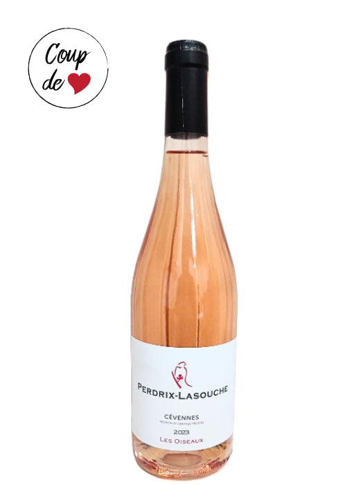 Domaine Perdrix-Lasouche - IGP Cévennes - Les Oiseaux rosé 2023