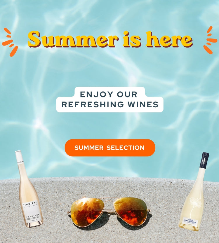 summer wine selection mobile