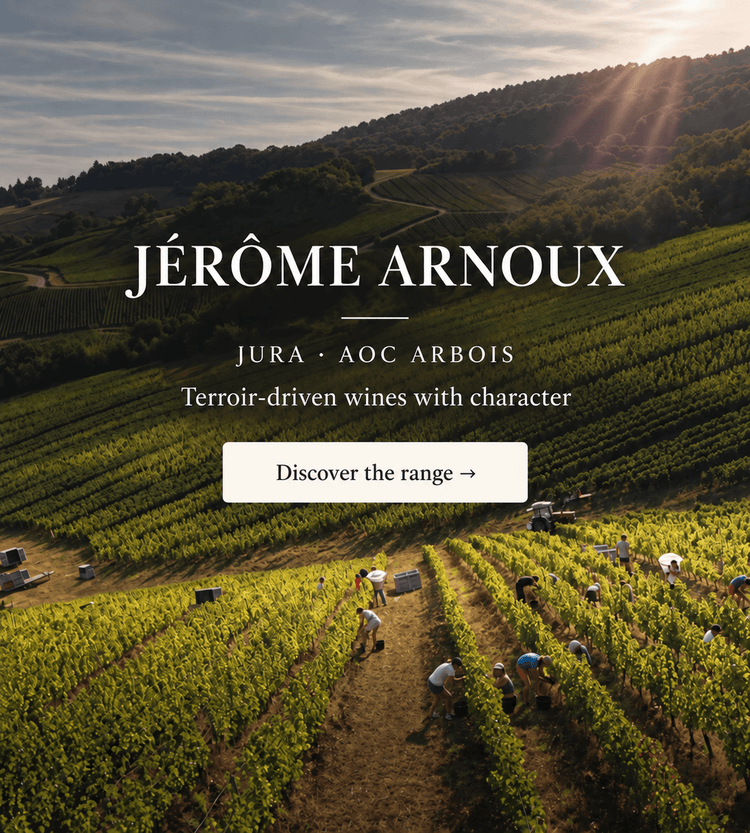 Jérôme Arnoux Arbois vin Jura mobile