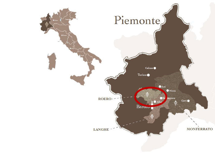 carte piemont