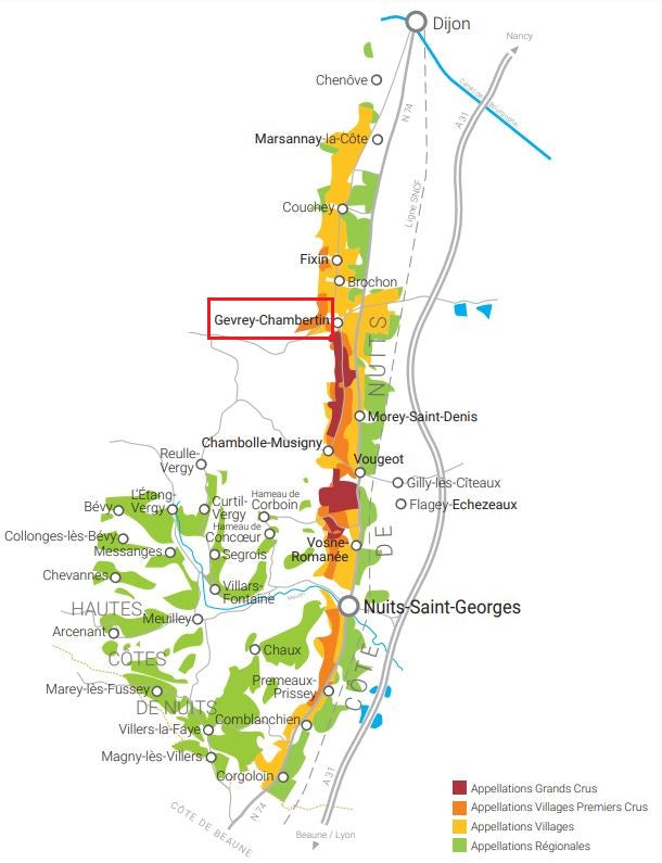 bourgogne cotes de nuits gevrey-chambertin