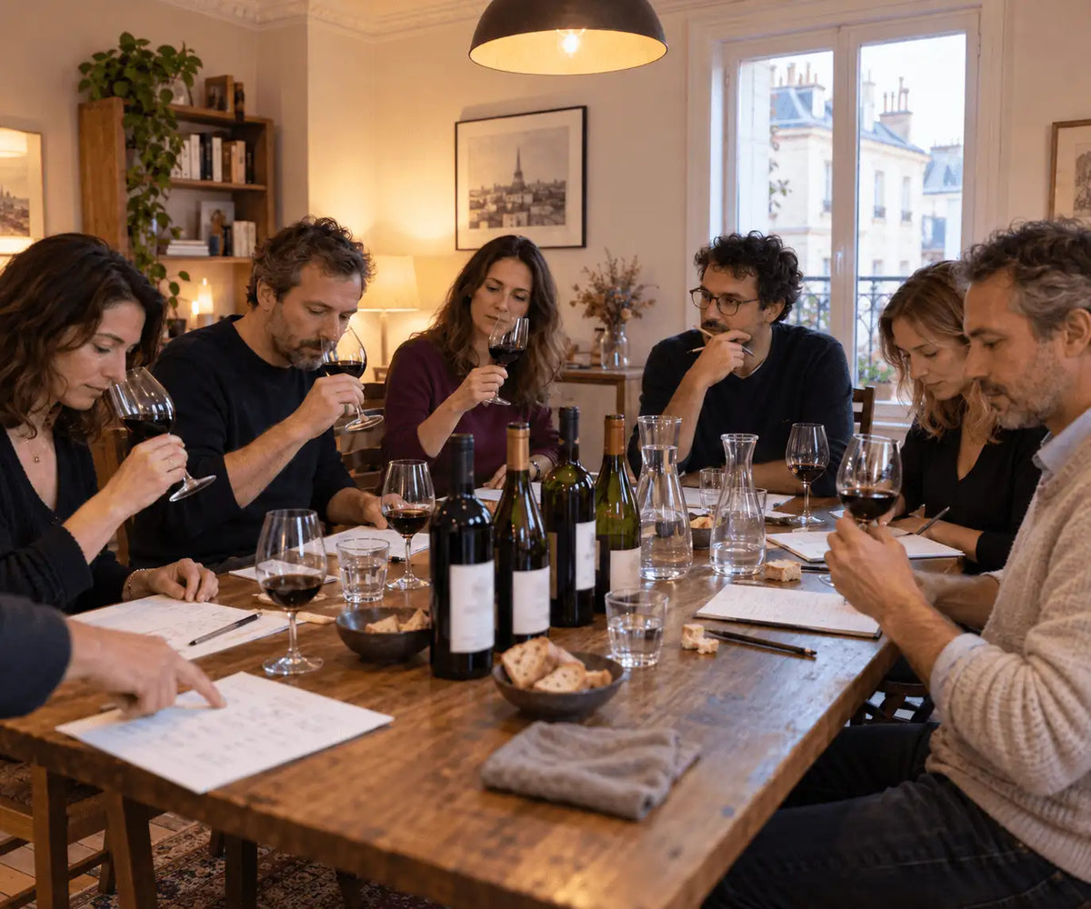atelier vins à domicile la cave éclairée desktop