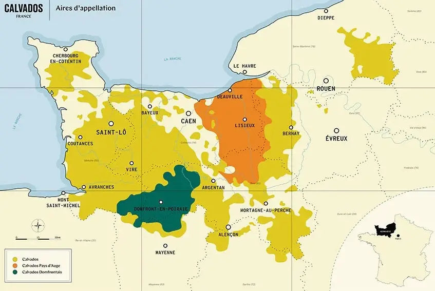 Le Calvados: spiritueux normand par excellence
