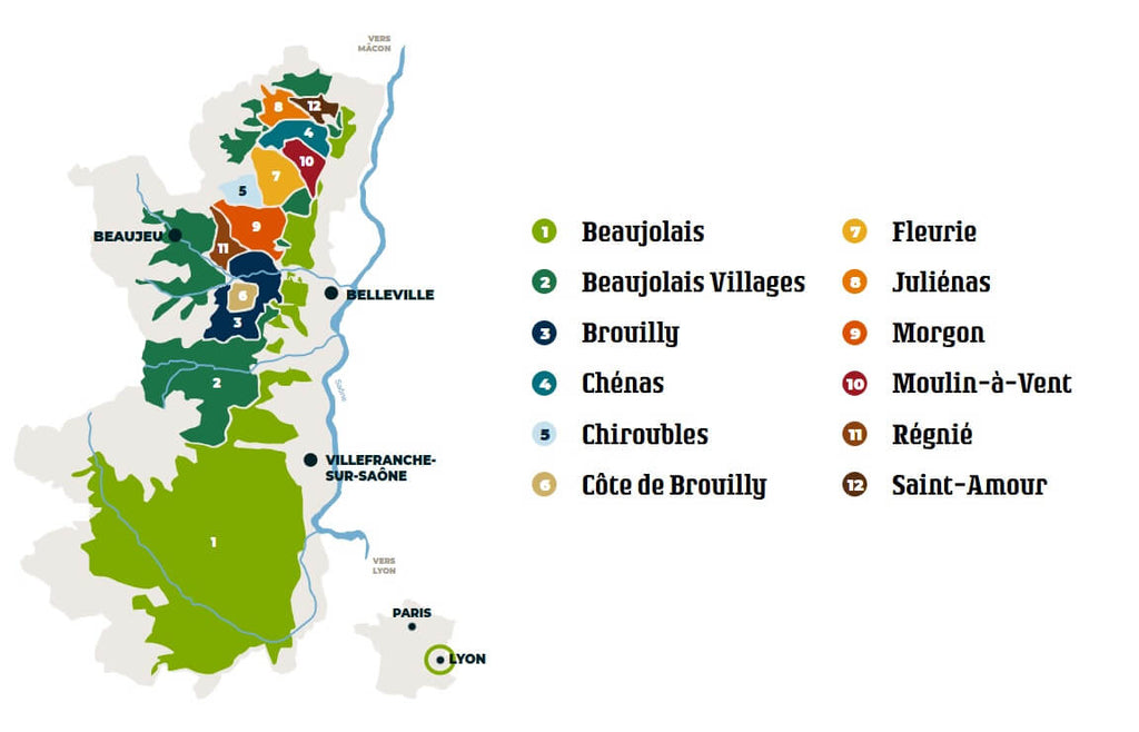 carte beaujolais