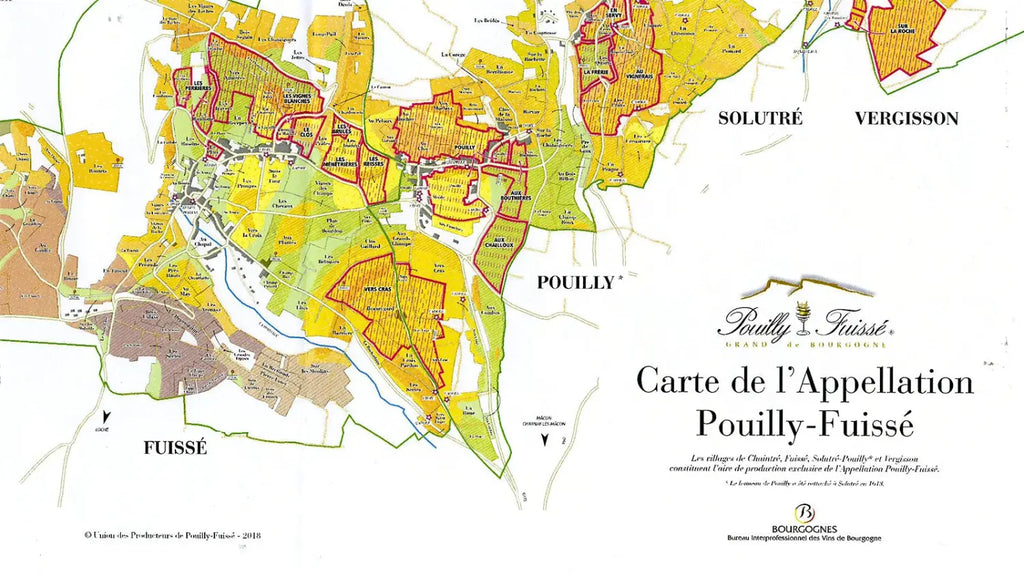 carte Pouilly-Fuissé