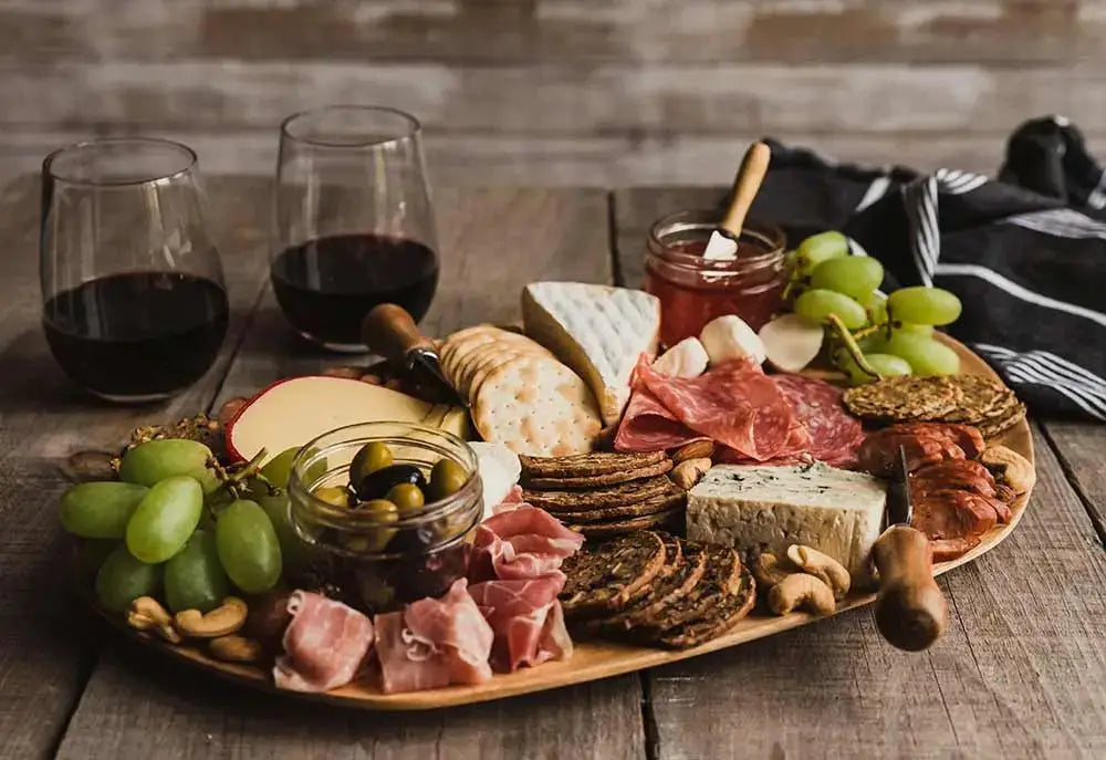 charcuterie vin rouge apéritif