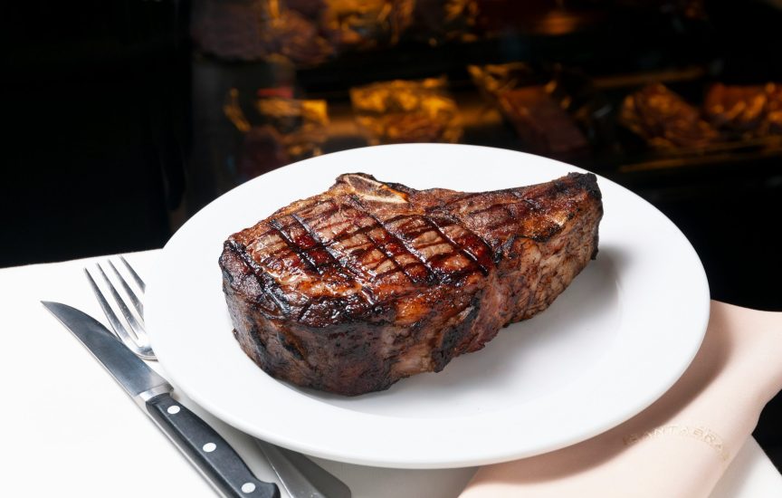 cotes de boeuf grillé