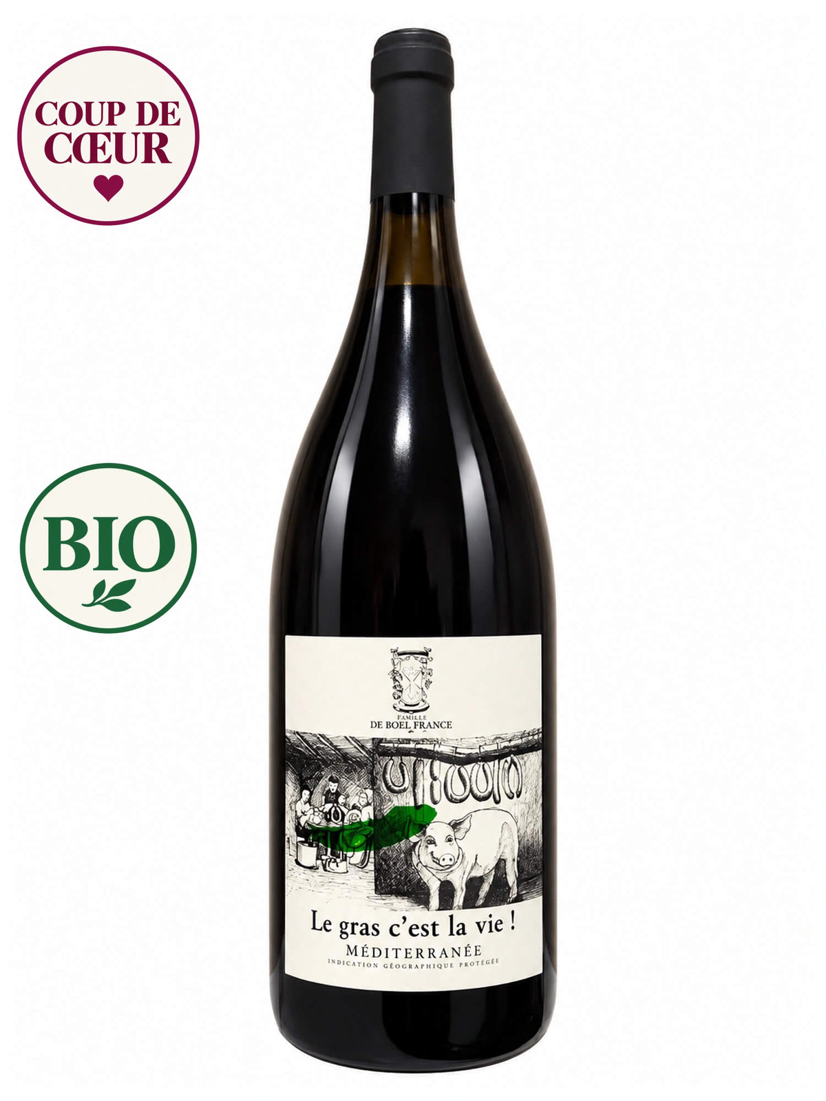 Famille de Boel France - IGP Méditerranée - Le gras c'est la vie ! Magnum