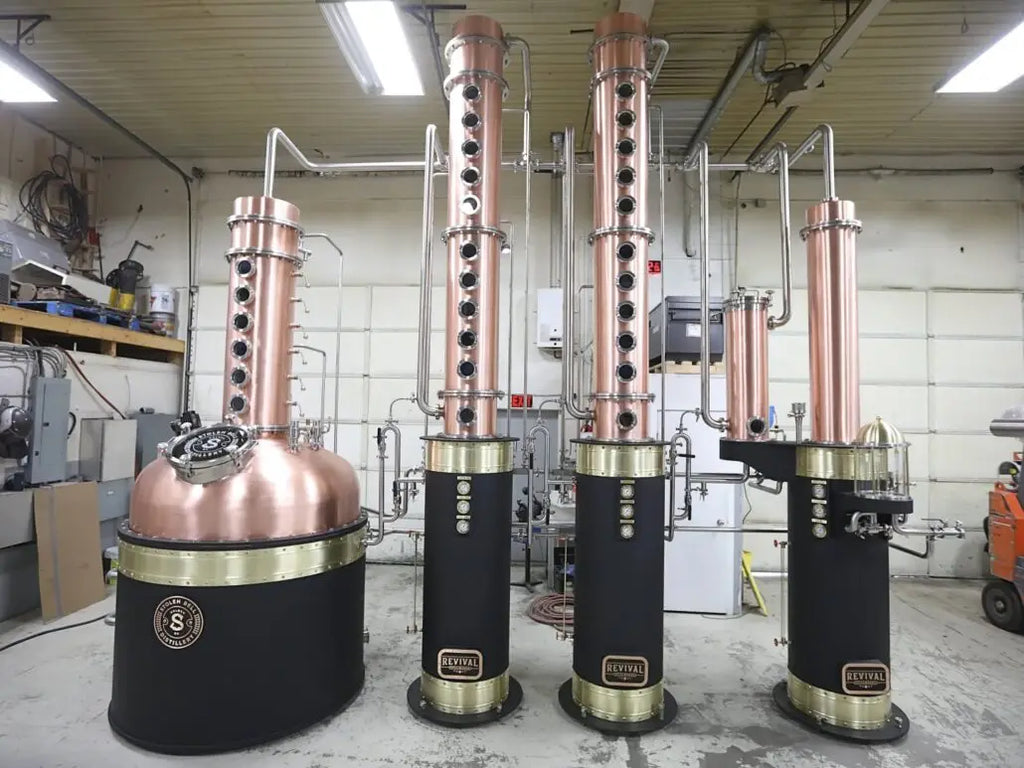 distillation de vodka