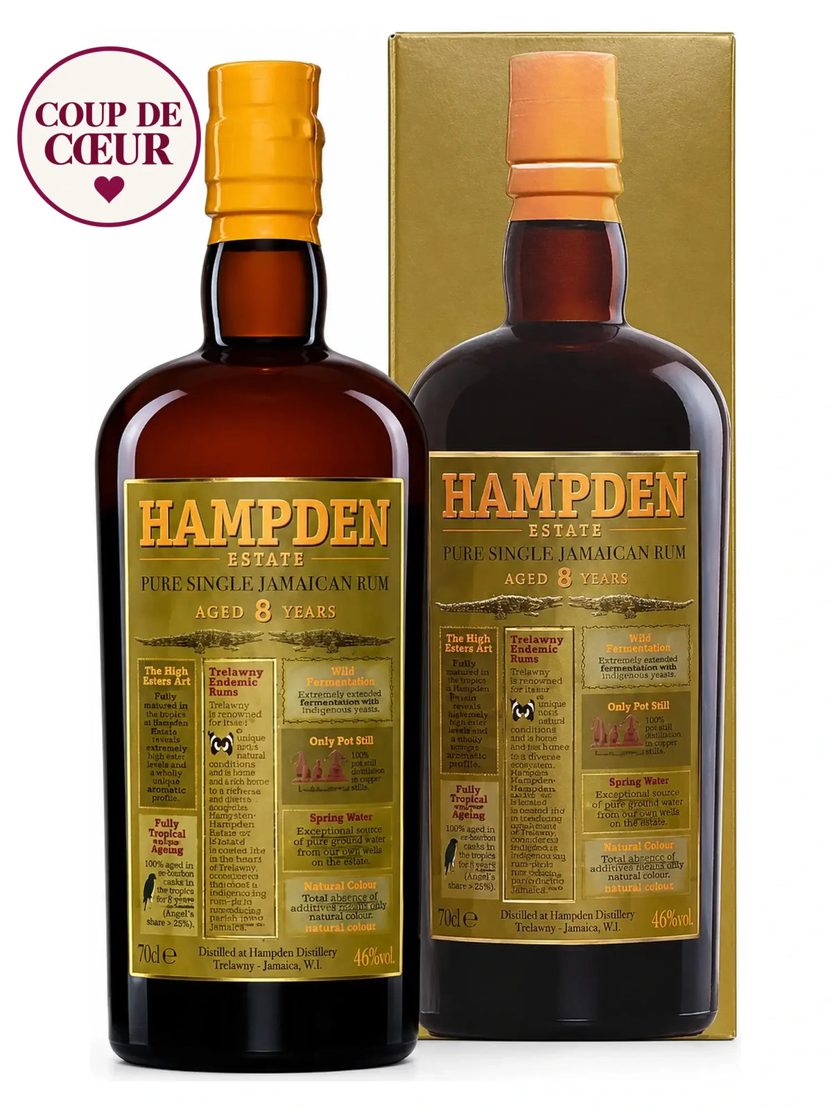 Hampden - Rhum 8 ans