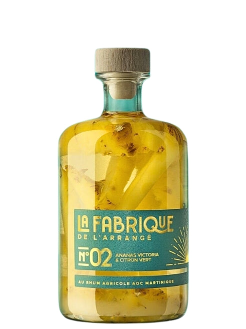 La Fabrique de L’Arrangé N°02 - Rhum arrangé Ananas Victoria & Citron vert