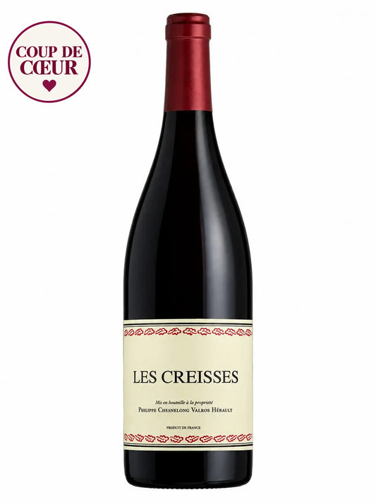 Domaine Les Creisses - IGP Pays d'Hérault - Les Creisses rouge