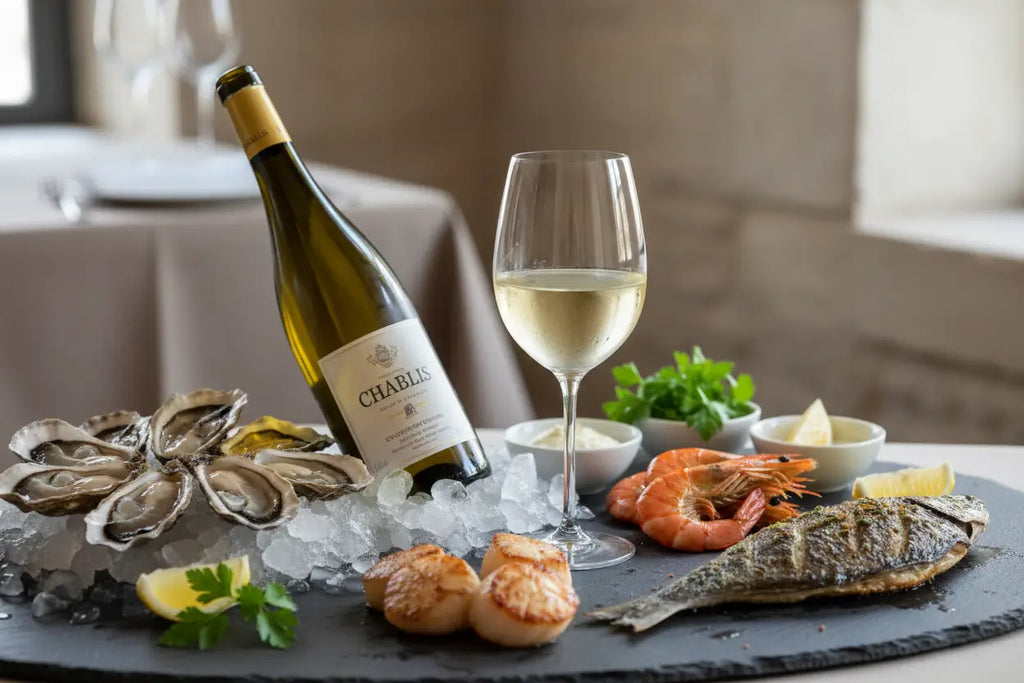 chablis et fruits de mer