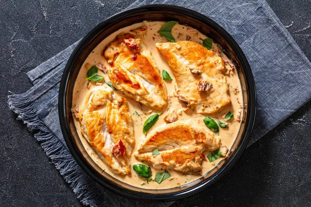 poulet à la crème