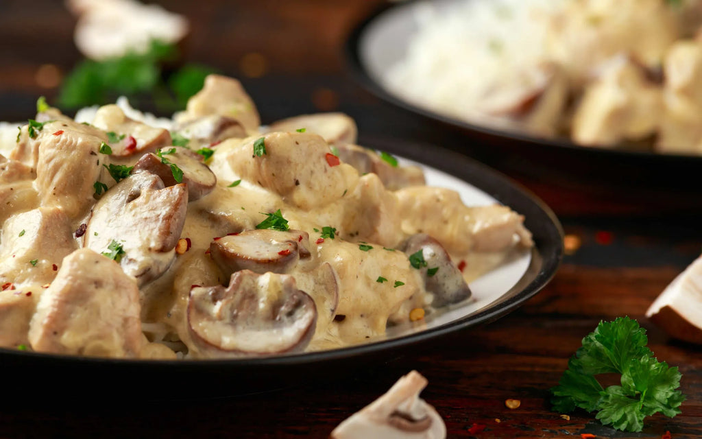 poulet à la crème