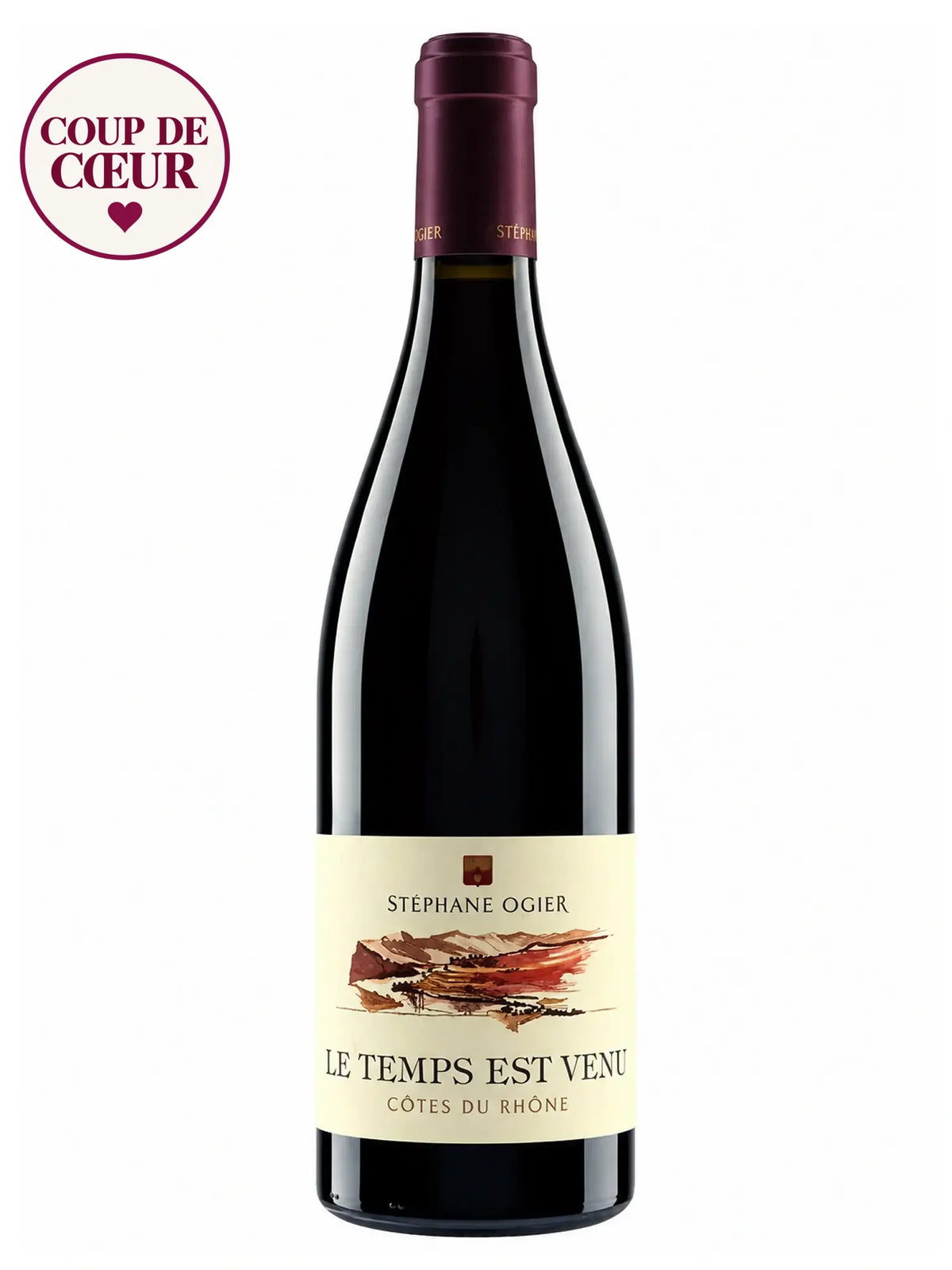 Stéphane Ogier - Côtes-du-Rhône - Le temps est venu rouge