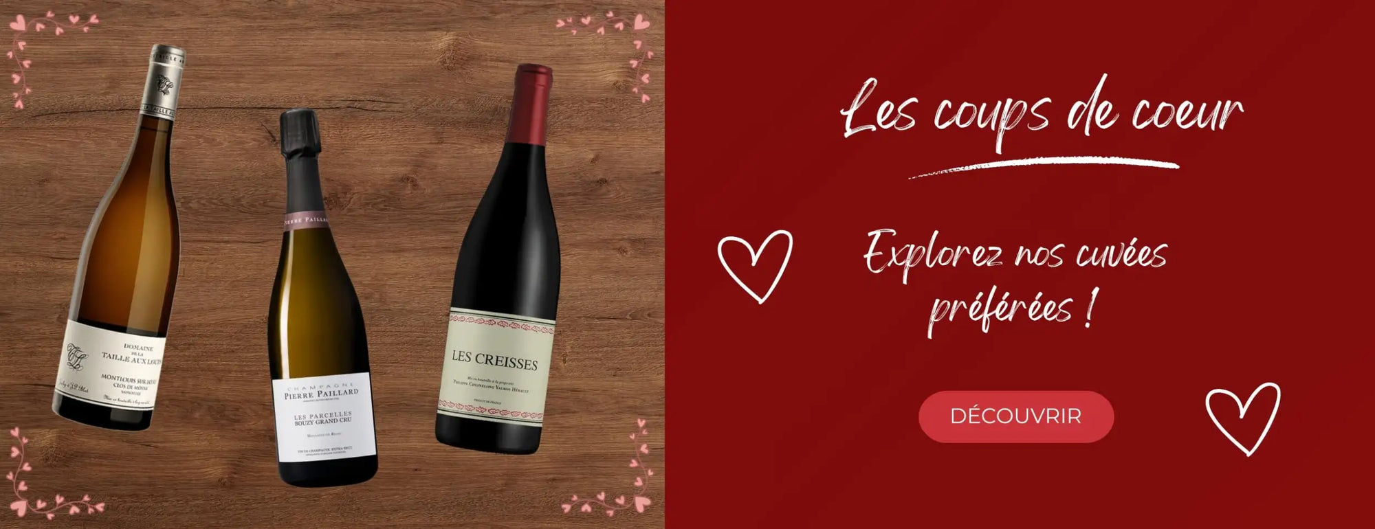 vins champagnes coup de coeur
