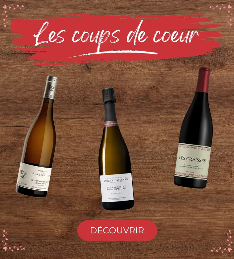 coup de coeur vins champagnes