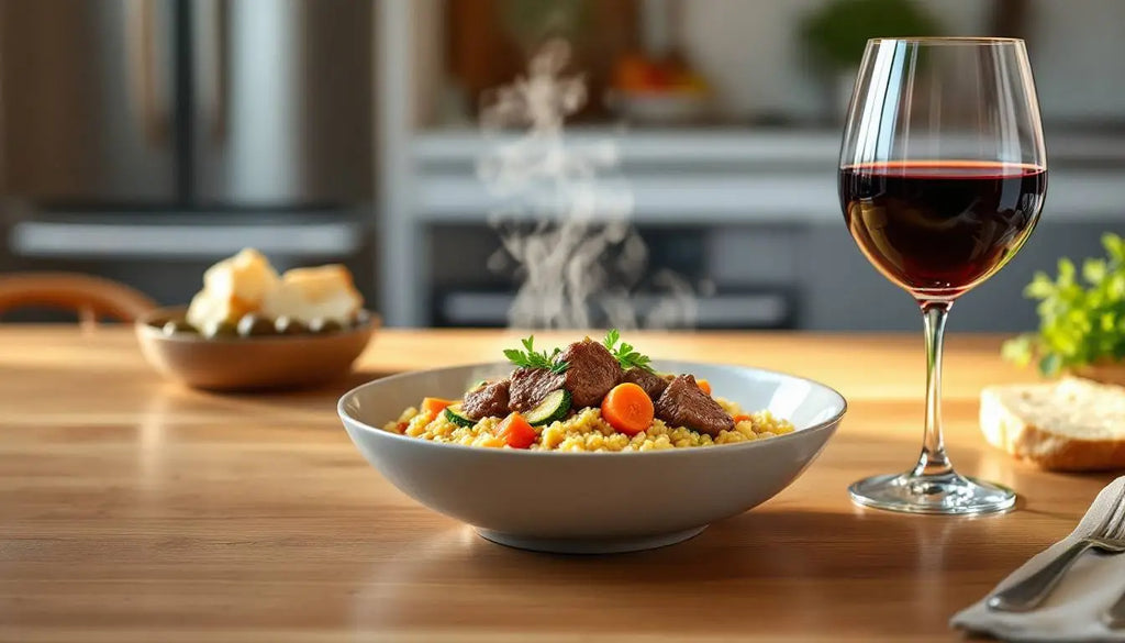 vin roue et couscous