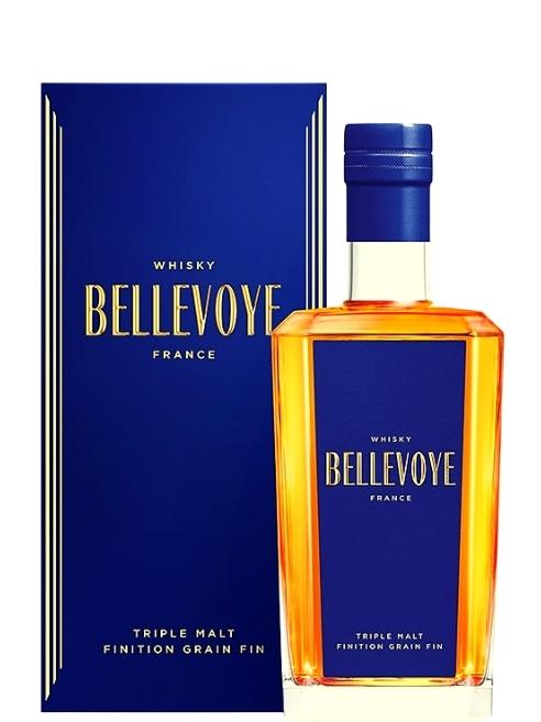 Bellevoye Bleu - Whisky Français Triple Malt - Finition Grain fin
