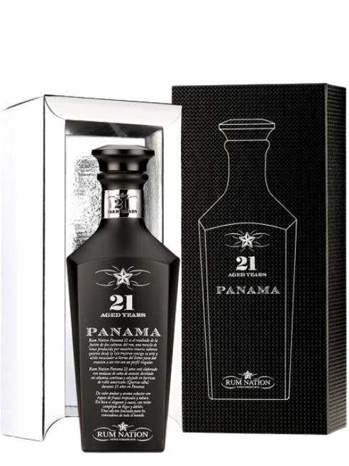 Rum Nation - Panama 21 ans Decanter Black
